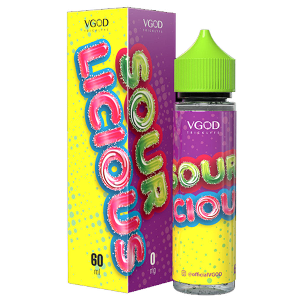 VGOD Tricklyfe: Sour Licious 0mg 50ml Shortfill E-Liquid