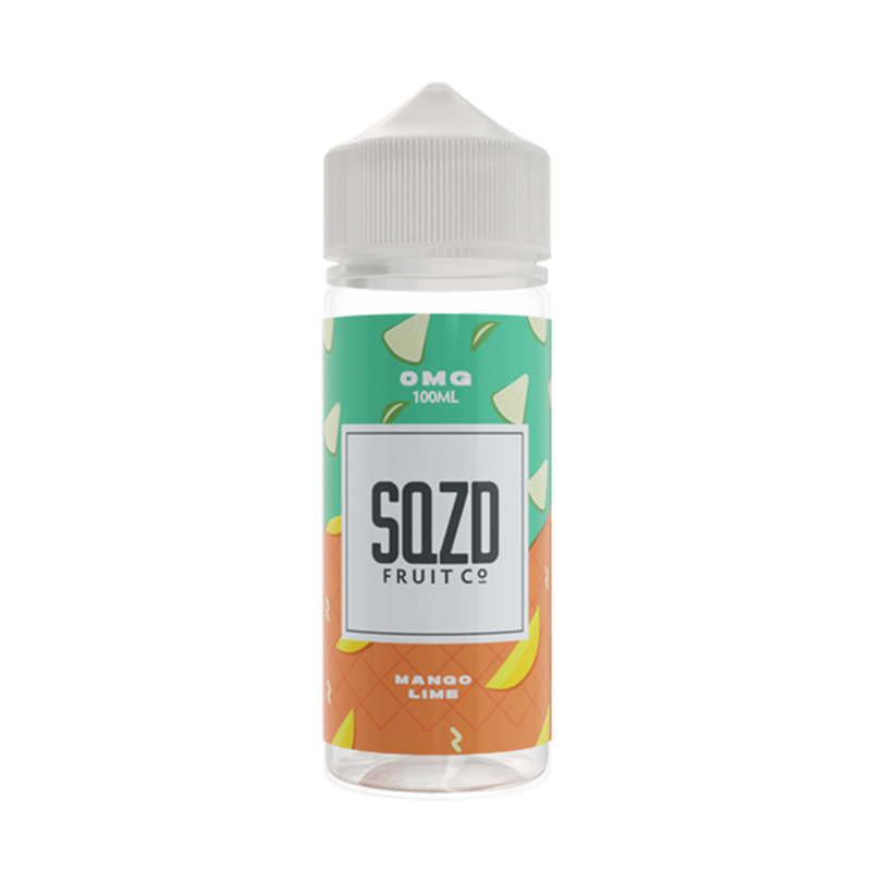 SQZD Mango Lime 0mg 100ml Short Fill E-Liquid