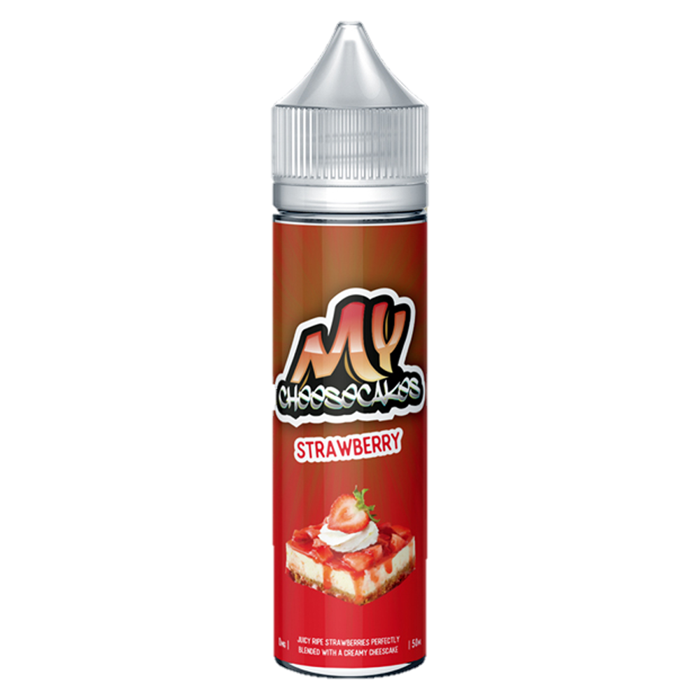 Strawberry Cheesecake E-liquid by My E-liquids 50ml Short Fill