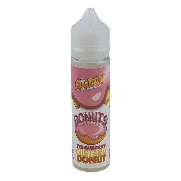 Strawberry Custard Donut By The Custard Company 0mg Shortfill - 50ml