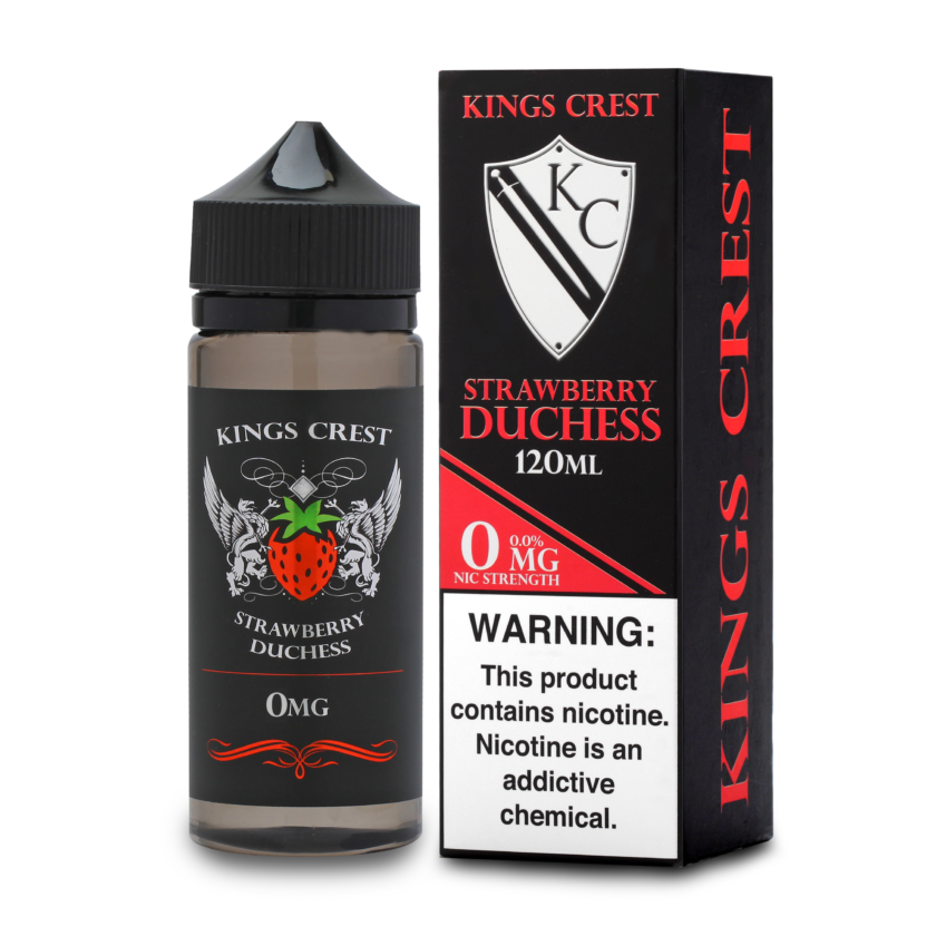 Strawberry Duchess E-Liquid by Kings Crest 100ml Short Fill