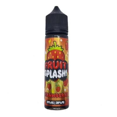 Strawberry E-Liquid by Fruit Splash 50ml Short Fill