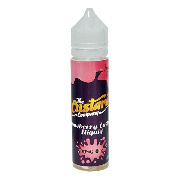 The Custard Company Strawberry Custard Shortfill 0mg - 50ml