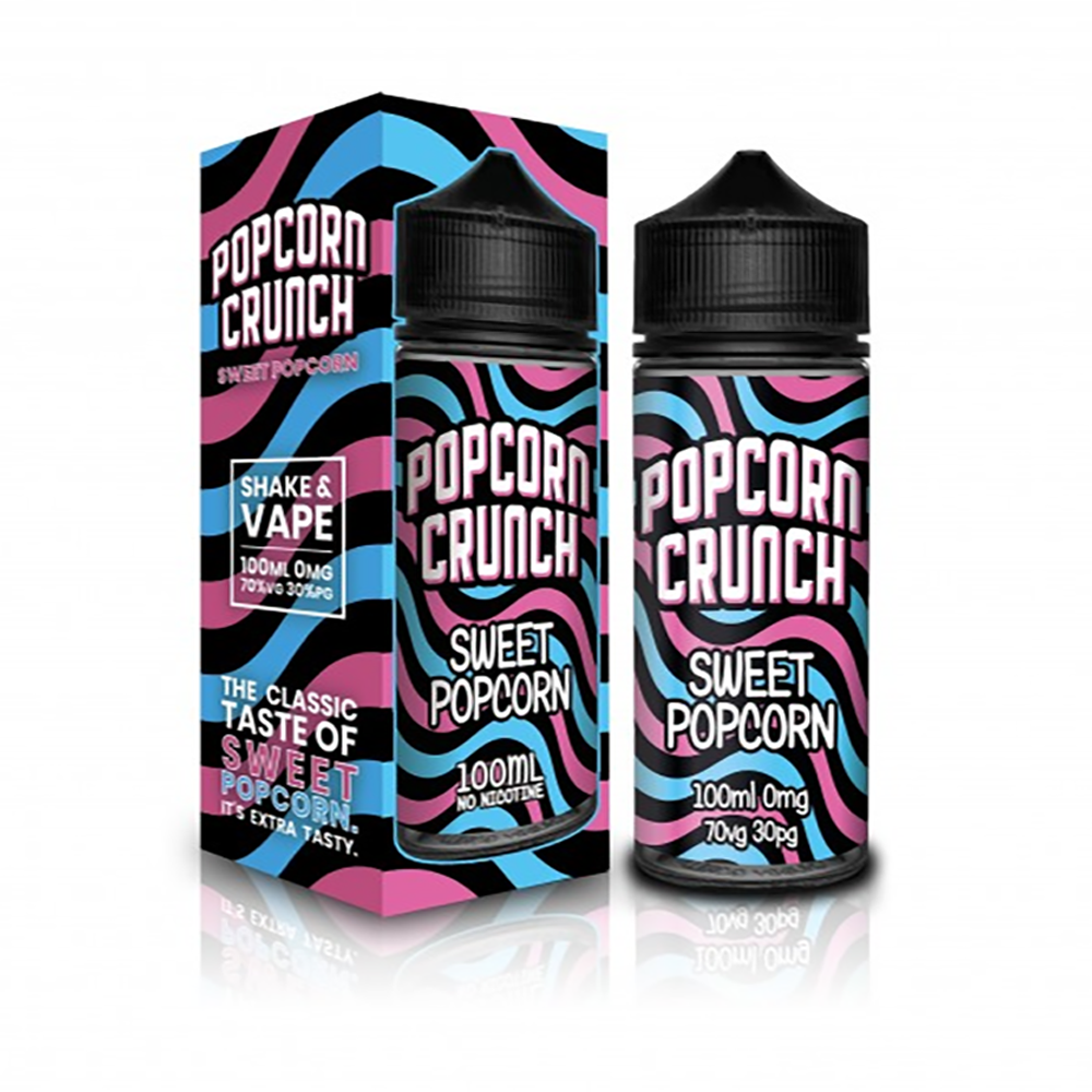 Sweet Popcorn by Popcorn Crunch 100ml Short Fill