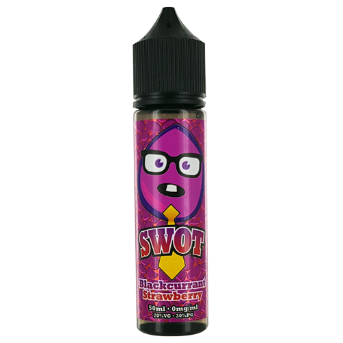 Blackcurrant Strawberry E-liquid by Swot 50ml Shortfill