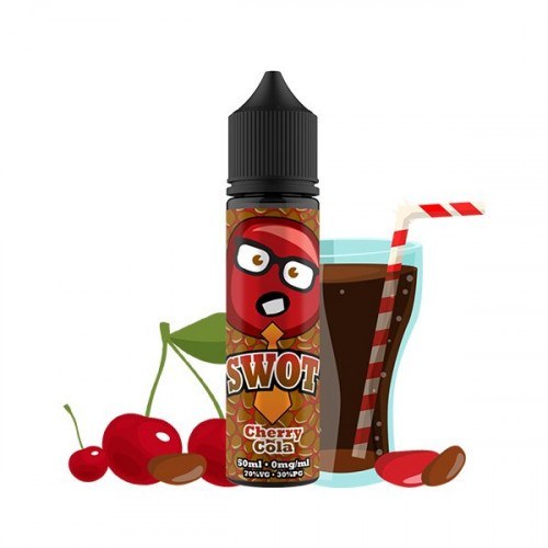 Frumist Cherry Cola E-liquid by Swot 50ml Shortfill Out Of Date
