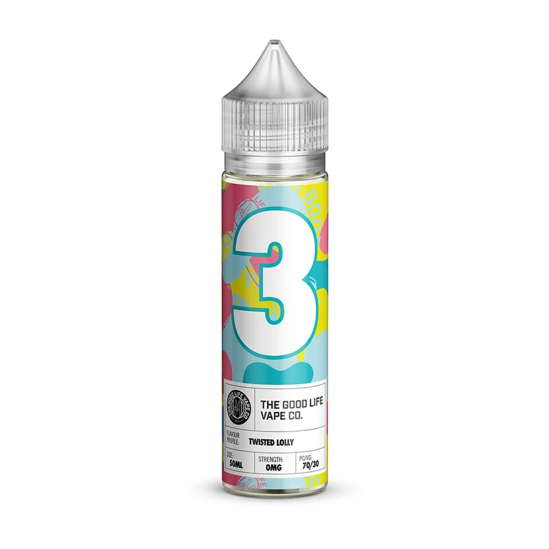 The Good Life Vape Co. No.3 Twister Lolly 0mg 50ml Short Fill E-Liquid