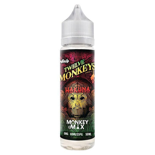 Twelve Monkeys Hakuna 50ml Shortfill - 0mg