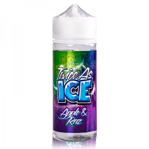 Viking Apple And Razz E-Liquid by Twice As Ice 100ml Shortfill DATED 02/22