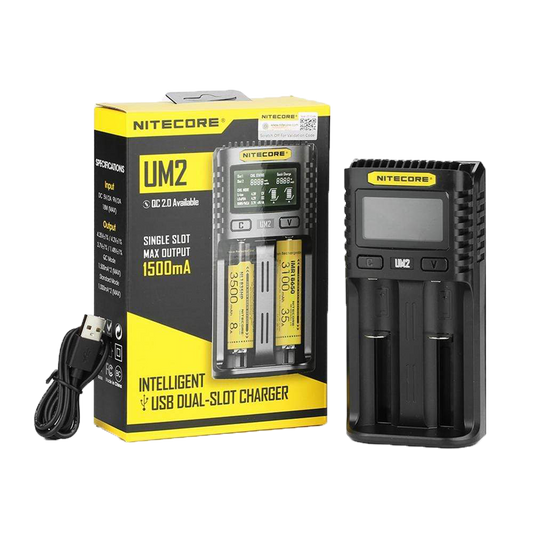 Nitecore UM2 USB Dual Slot Charger