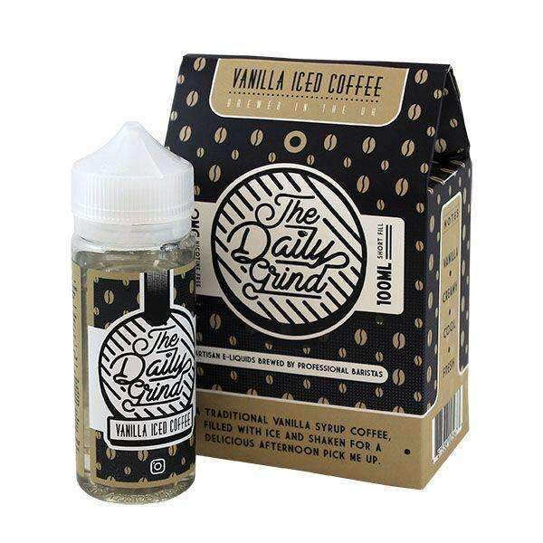 Vanilla Iced Coffee By The Daily Grind 0mg Shortfill - 100ml