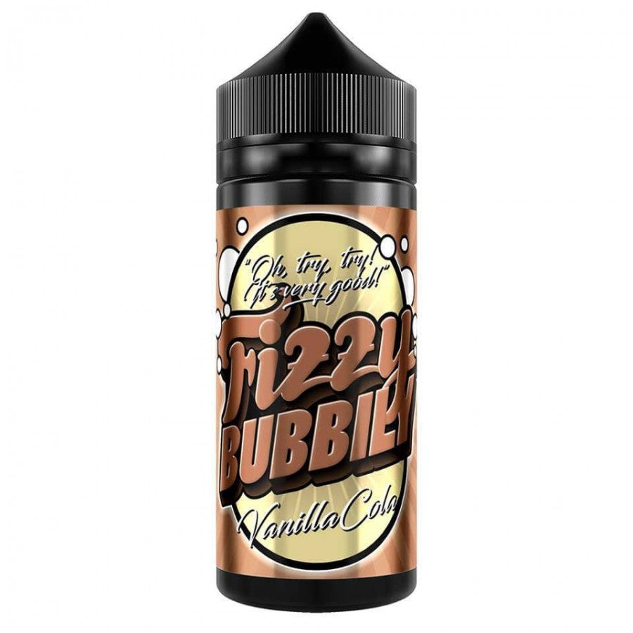 Vanilla Cola E-liquid by Fizzy Bubbily 100ml Shortfill
