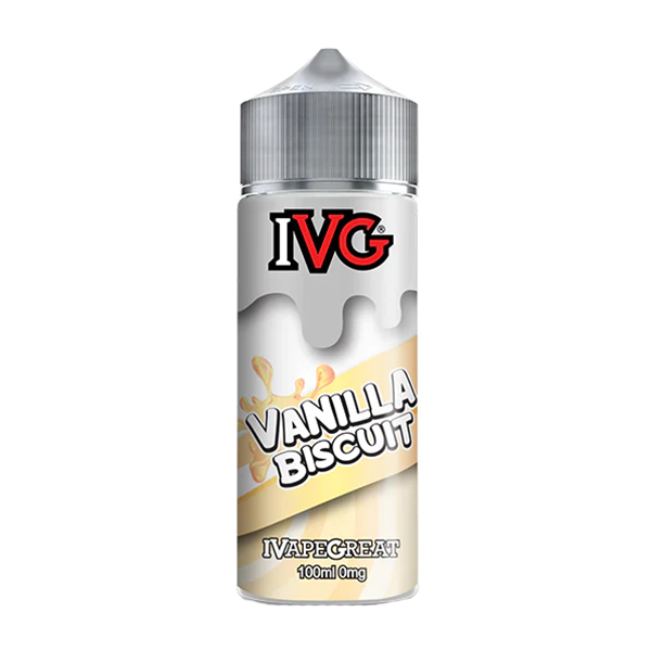 IVG Vanilla Biscuit 0mg 100ml Shortfill E-Liquid