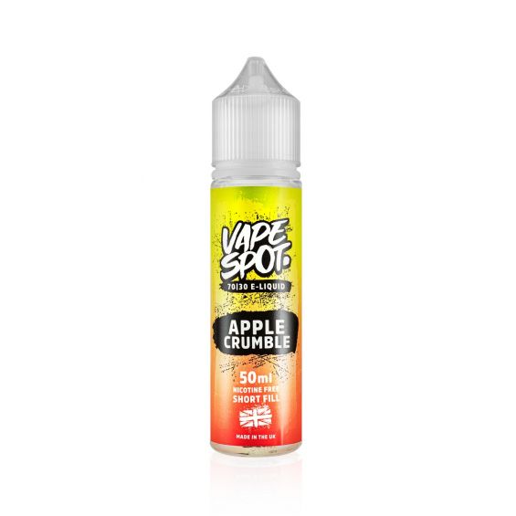 Vape Spot Apple Crumble 50ml Shortfill