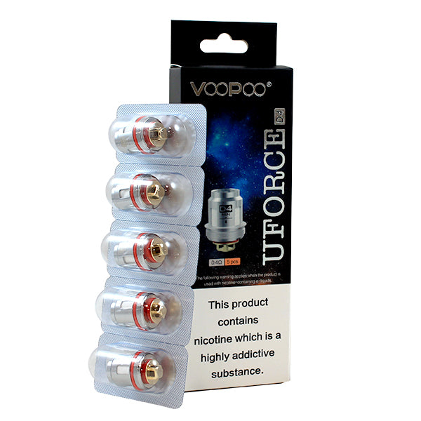 Voopoo UForce Replacement Coils 5 Pack-N1 0.13Ω Single Mesh