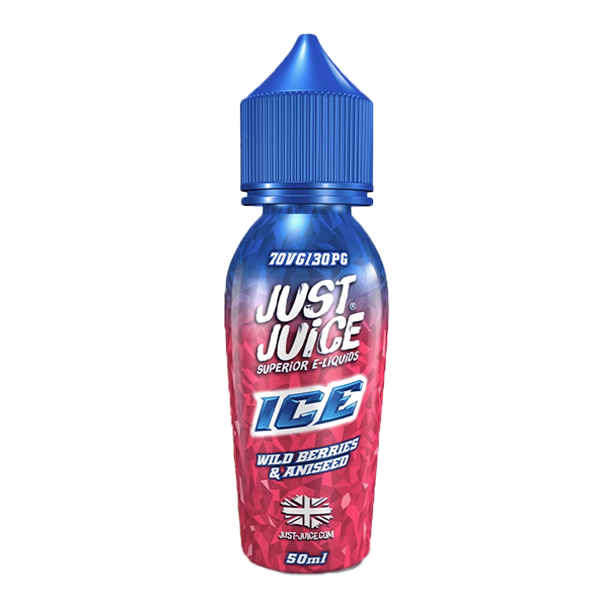 Just Juice Ice Wild Berries & Aniseed 50ml Short Fill 0mg
