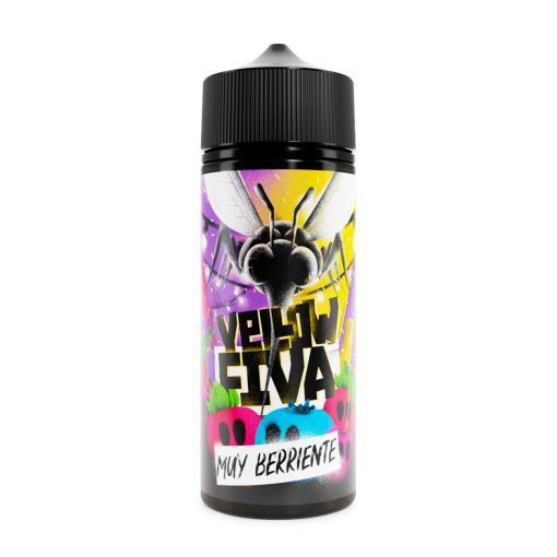 Joe's Juice Yellow Fiva Muy Berriente 0mg 100ml Short Fill E-Liquid