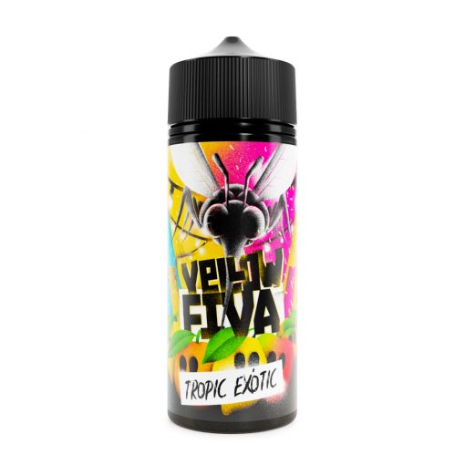 Joe's Juice Yellow Fiva Tropic Exotic 0mg 100ml Short Fill E-Liquid