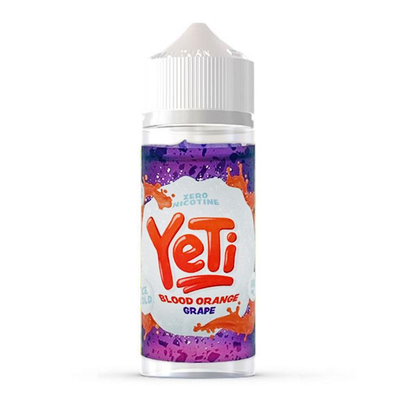 Ice Cold Blood Orange Grape E-Liquid by Yeti - Short Fills UK