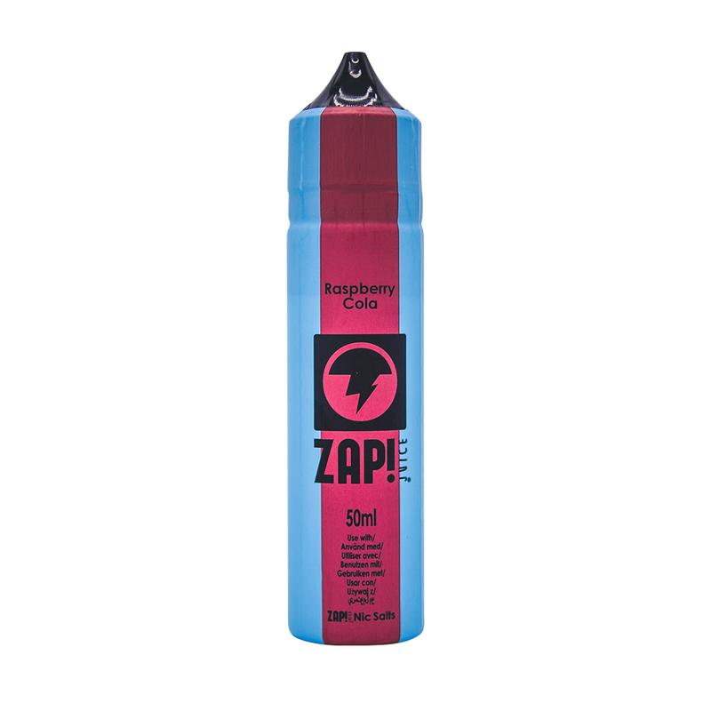Raspberry Cola E-Liquid by Zap! Juice 50ml Short Fill