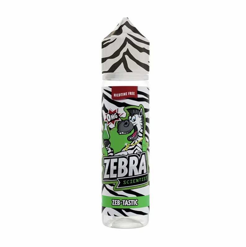 Zeb-Tastic by Zebra Scientists 50ml Shortfill