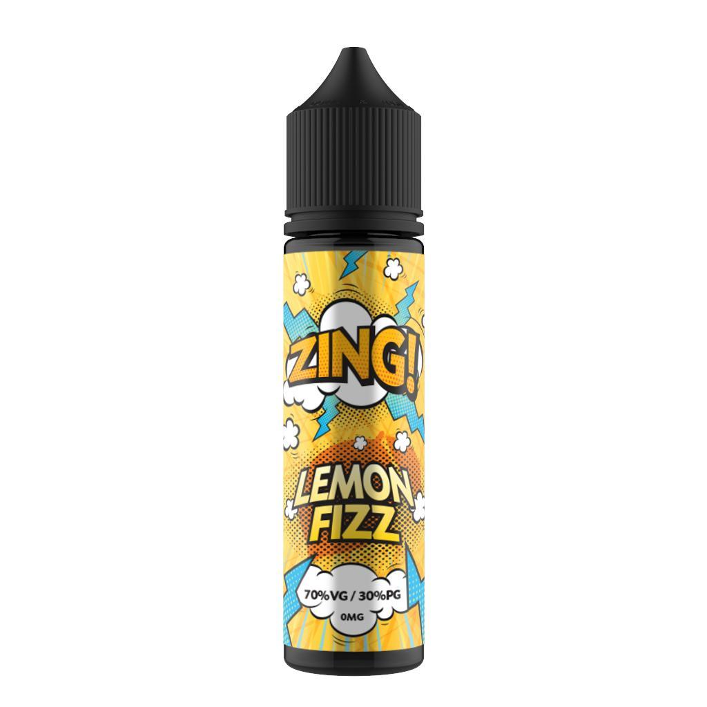 Lemon Fizz E-liquid by Zing! 50ml Shortfill